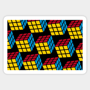 Vintage Rubiks Cube Sticker